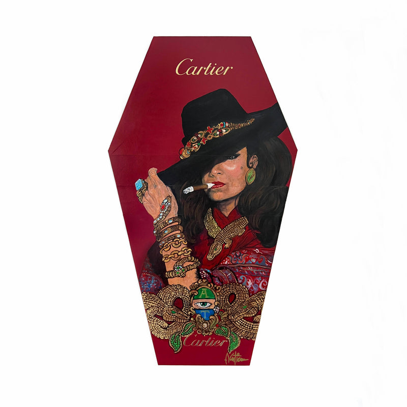 Maria Felix " La Dona 1000 carats " Painting