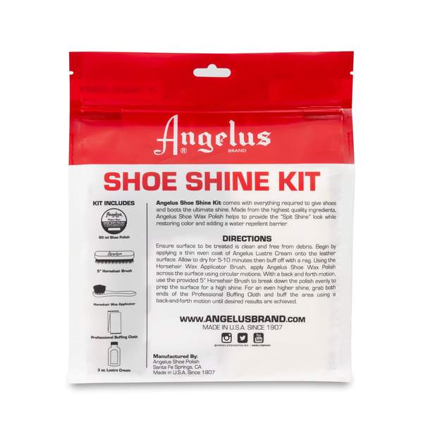 Angelus Brand Shoe Shine Travel Kit